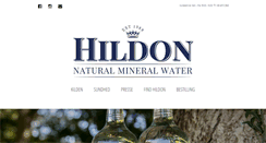 Desktop Screenshot of hildon.dk